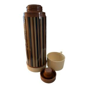 Aladdin Beverage Thermos Striped MidMo Style